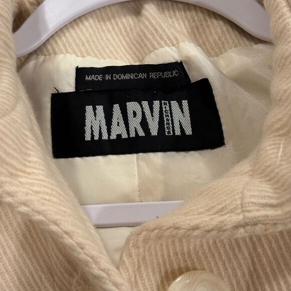 Marvin Richards cream wool coat. Beautifully well made. Size small. - Picture 5 of 5